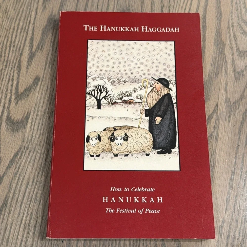 The Hanukkah Haggadah: How To Celebrate Hanukkah By Yaakov Bar Nachman 1986 Rare